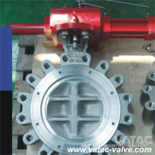 API 509 Pneumatique &amp; Gaz Wafer &amp; Lug &amp; Semi-Lug Stainless Steel CF8 / Ss304 Butterfly Valve